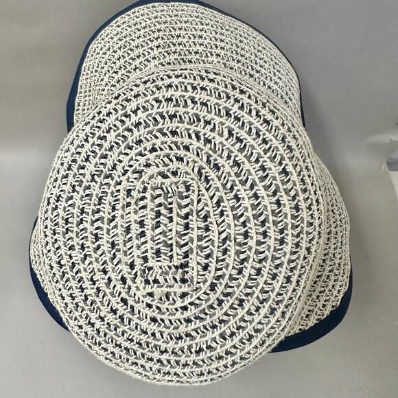 San Diego Hat Company Contrasting Edged Sun Brim Hat‎ Hook & Loop back main image 7